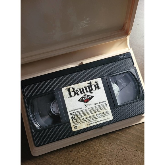 Vintage Bambi Black Diamond Edition VHS, Classic Disney Movie, Collectible - Picture 2 of 3
